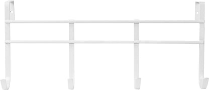 Spectrum Diversified Four Over the Door Hook, White