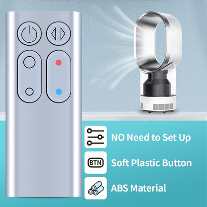 Replacement Fan Remote Control for Dyson AM04 AM05 AM07 Hot + Cool Fan Heater (Part Number: 922662-08)