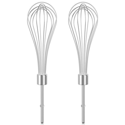 Kitchen Hand Mixer Whisk Attachments FOR KitchenAid Whisk KHMPW,KHM512BM KHM2B, AP5644233, KHM3, KHM5, W10720799, Kitchenaid Egg Beater - 2 Pack