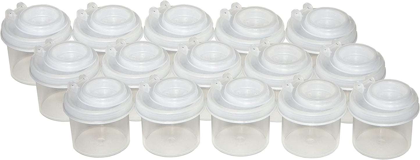 Hall Brothers Mini Spice Jars Set of 10 with Sifter and Cap (15) for Outdoors