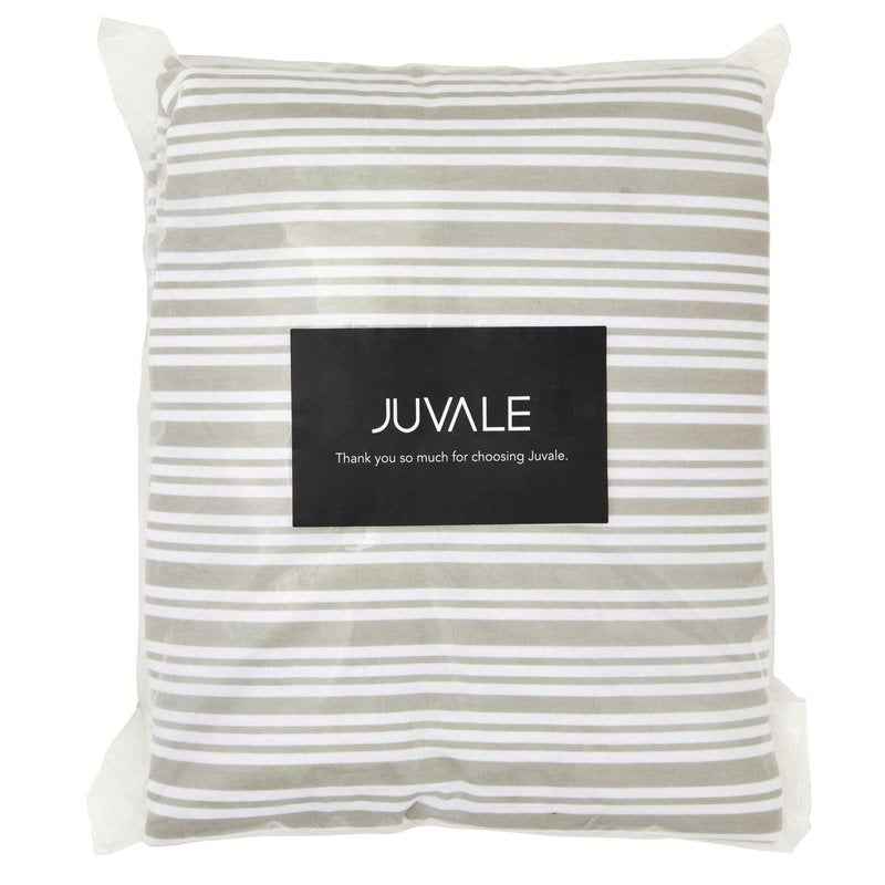 Juvale Ironing Board Cover & Pad - Secure Drawstring Fit for Iron Board Cover with Padding - Extra-Thick Foam for Pressing Pad - 15 x 54 in, Grey Stripe