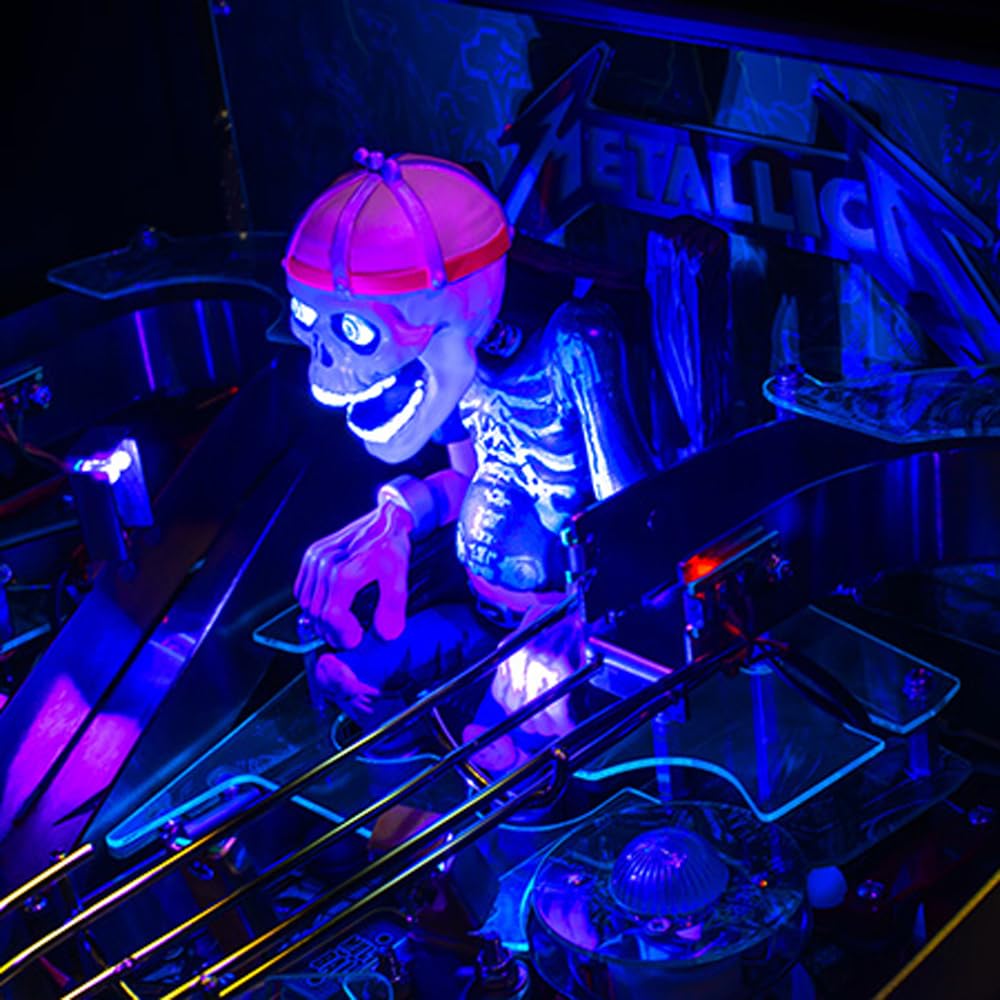 Stern Pinball Metallica Remastered, Premium Edition Arcade Pinball Machine