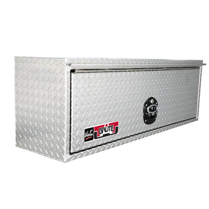 Brute 80-HTB48 Pro Series HD Top Sider 13" x 48" Polished Aluminum Tool Box with Flip Up Door