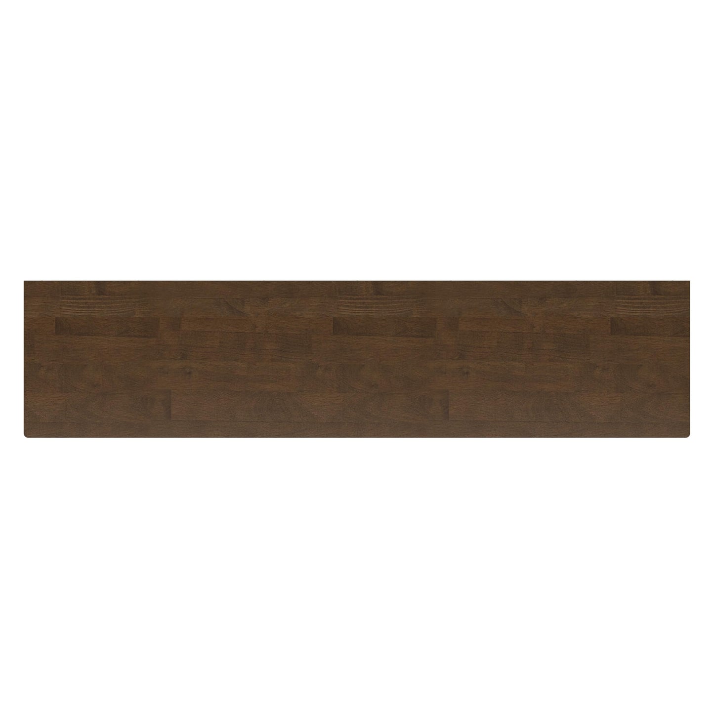 SIMPLIHOME Harper TV Stand - 72 inch Wide Solid Wood Low Media Console in Walnut Brown, Mid Century Modern Entertainment Center for Living Room for TVs up to 80 Inches with Shelf and Cord Management