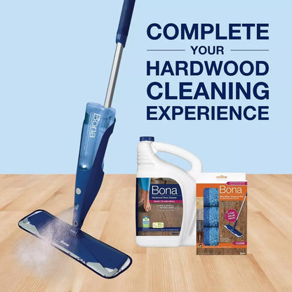 Bona Hardwood Floor Cleaner Refill - 128 Fl Oz | Effective Cleaning Solution for Wood Floors