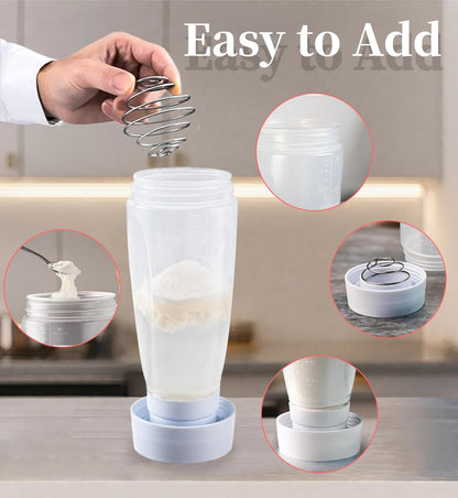Korvanta Pancake Batter Dispenser,Pancake Batter Dispenser Bottle with Whisk Ball and Stand Base, Batter Mixer and Dispenser for Pancakes, Crepes, Waffle,Kitchen Baking Tool 2 Packs