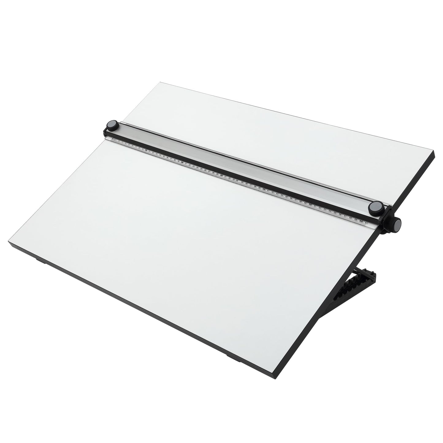 Acurit Multi-Angled 24”x36” PXB Drawing Board for Artists and Designers - Portable Tabletop Workspace, Drawing, Sketching, Drafting, Painting - Portable Laminated Surface w/Ruler & Parallel Motion Bar