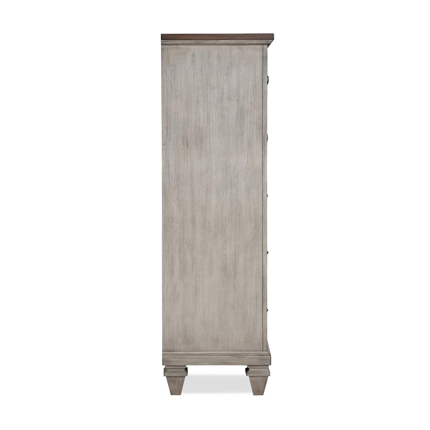 New Classic Furniture Mariana Wood 5-Drawer Chest, Vintage Creme