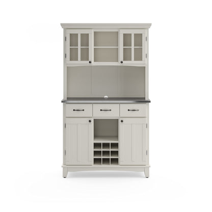 homestyles Server sideboards-buffets-credenzas, Hutch, Off White