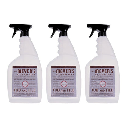 Mrs. MEYER'S Clean Day Tub & Tile Cleaner Lavender 33 Fl Oz (Pack of 3)
