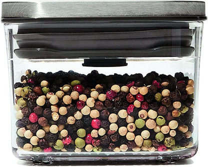 OXO STL Pop Small Square Mini Container - 0.4 QT | Airtight Food Storage Solution