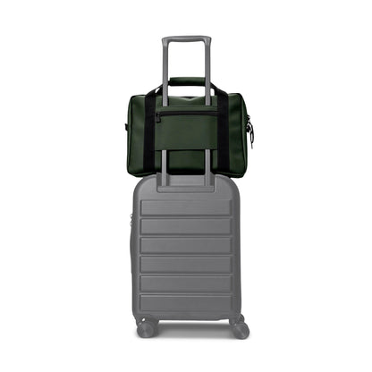 RAINS Texel Tech Bag - Green Waterproof Water Resistant Water Repellent Laptop Bag Unisex Commuter Travel Case 15" Computer Sleeve Tech Organizer - 2 Year Warranty