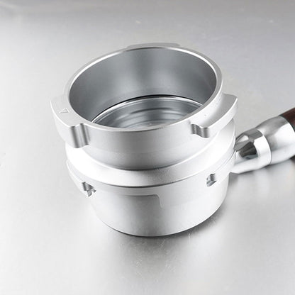 58mm Dosing Funnel Compatible with CASABREWS/Gevi/Electactic 58mm Portafilter with 3 Ears | Silver