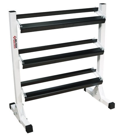 DF515- Three Tier 36" Dumbbell Rack by Deltech Fitness