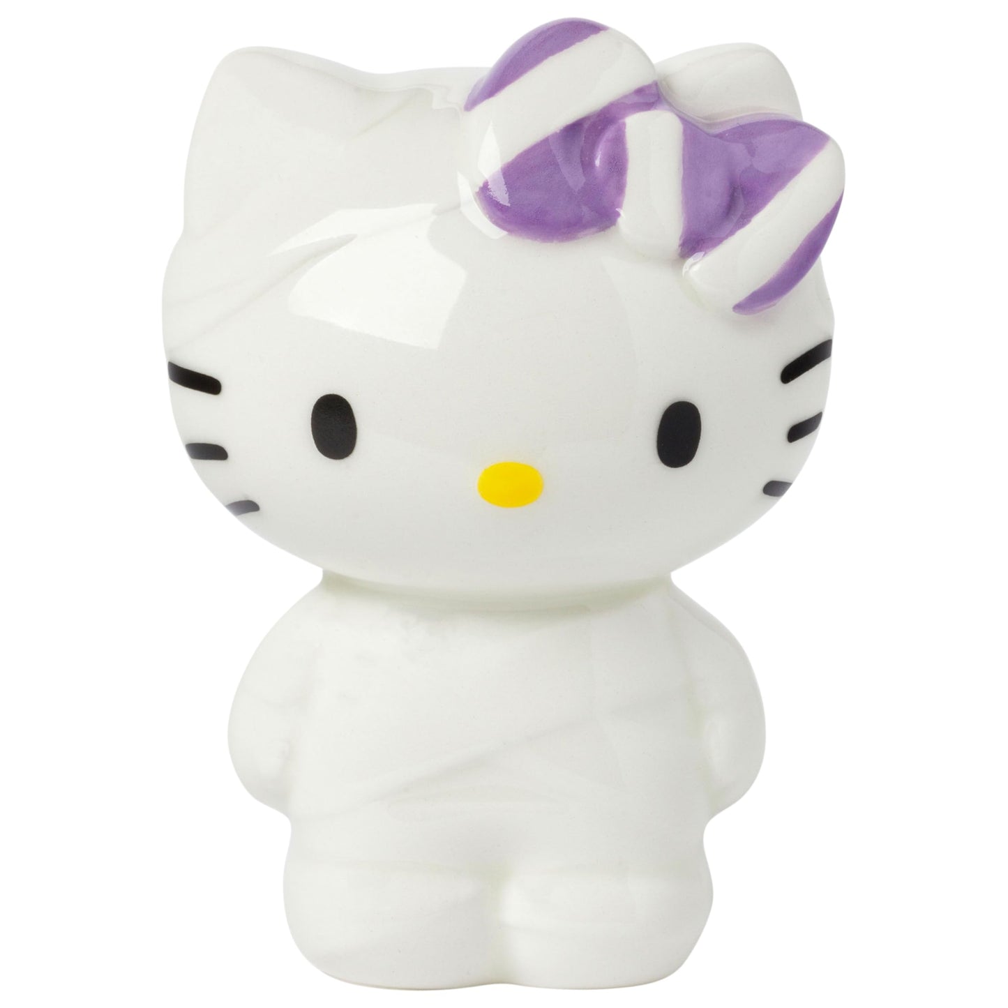Silver Buffalo Sanrio Hello Kitty Halloween Ceramic Salt and Pepper Shaker Set, 5” L x 2” W x 3.5” H