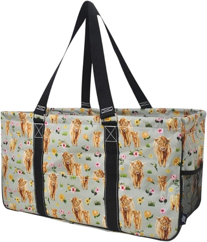 NGIL Extra Large Utility Tote, Reusable Grocery Bag, Oversized Collapsible for Groceries, Storage, Picnic, Beach