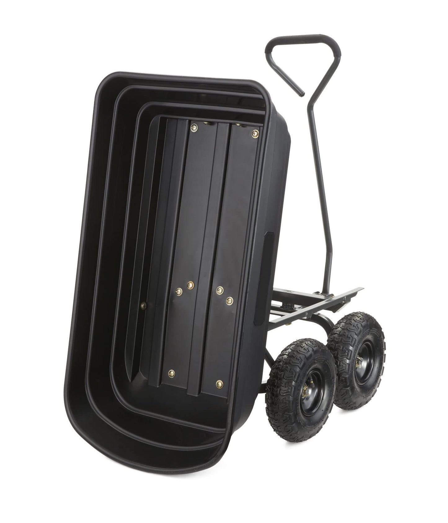 600-lb. Garden Dump Cart with 10" Tires