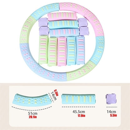 TDMYCS Balance Stepping Stones for Kids Home Amusement Park Kindergarten School Color Balance Beam Set-20 Piece Set Age 3-16
