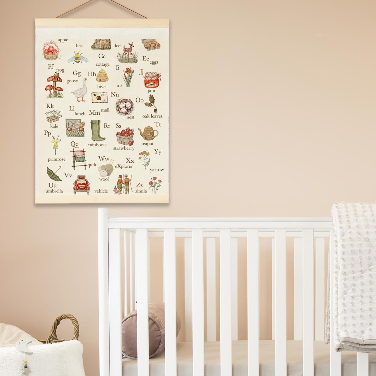 BirtDerr Woodland Nursery Decorations, Forest Nursery Decor, Boy Room Wall Decor, Jungle Decoration For Kids
