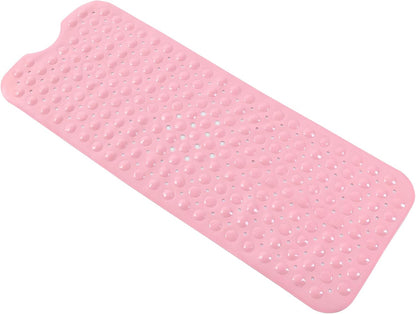 39.315.7 inchApproximately 100 40cm Cup.1-Opaque Anti-Slip Bathtub Shower mat, Soft Oversized Machine Washable Non-Slip