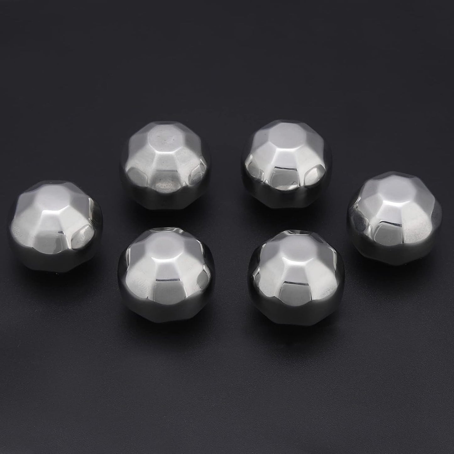 Stainless Steel Ice Spheres for Chilled Wine, Whiskey, and Fruit Drinks