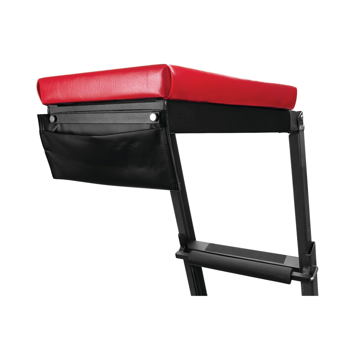 Performance Tool W85038 High Top Adjustable Creeper to Work On Vehicles, Black/Red, 45-66-inch Height