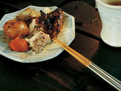 Snow Peak Wabuki 8" Chopsticks with Carry Sleeve, Ultralight Japanese Cutlery for Camping, Daily use & Outdoors