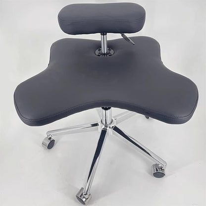 Meditation Chair,Cross Legged Chair, Meditation Chair Height Adjustable, Home Office Desk Chair, for Armless Kneeling Posture Ergonomic Chair Desk Stool(Black)