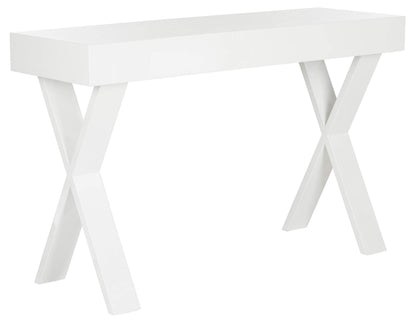 Safavieh Home Collection Alessia White Lacquer 1-Drawer Vanity Desk