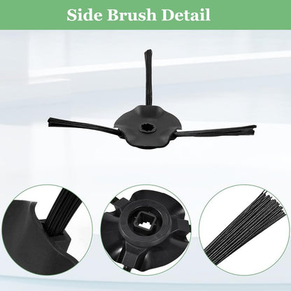 JZSTARINGE Side Brushes Replacement for Shark RV2310, RV2310AE, AV2310, AV2310AE, RV2300, RV2300S, RV2320S, RV2302, RV2302AE, RV2360AE, UR2350AE, UR2360S Matrix Plus Robot Vacuum Cleaner