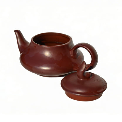 Teapot 210ml Chinese Zisha Clay Zhuni Xishi Pot Kungfu Tea Infuser for Loose Tea
