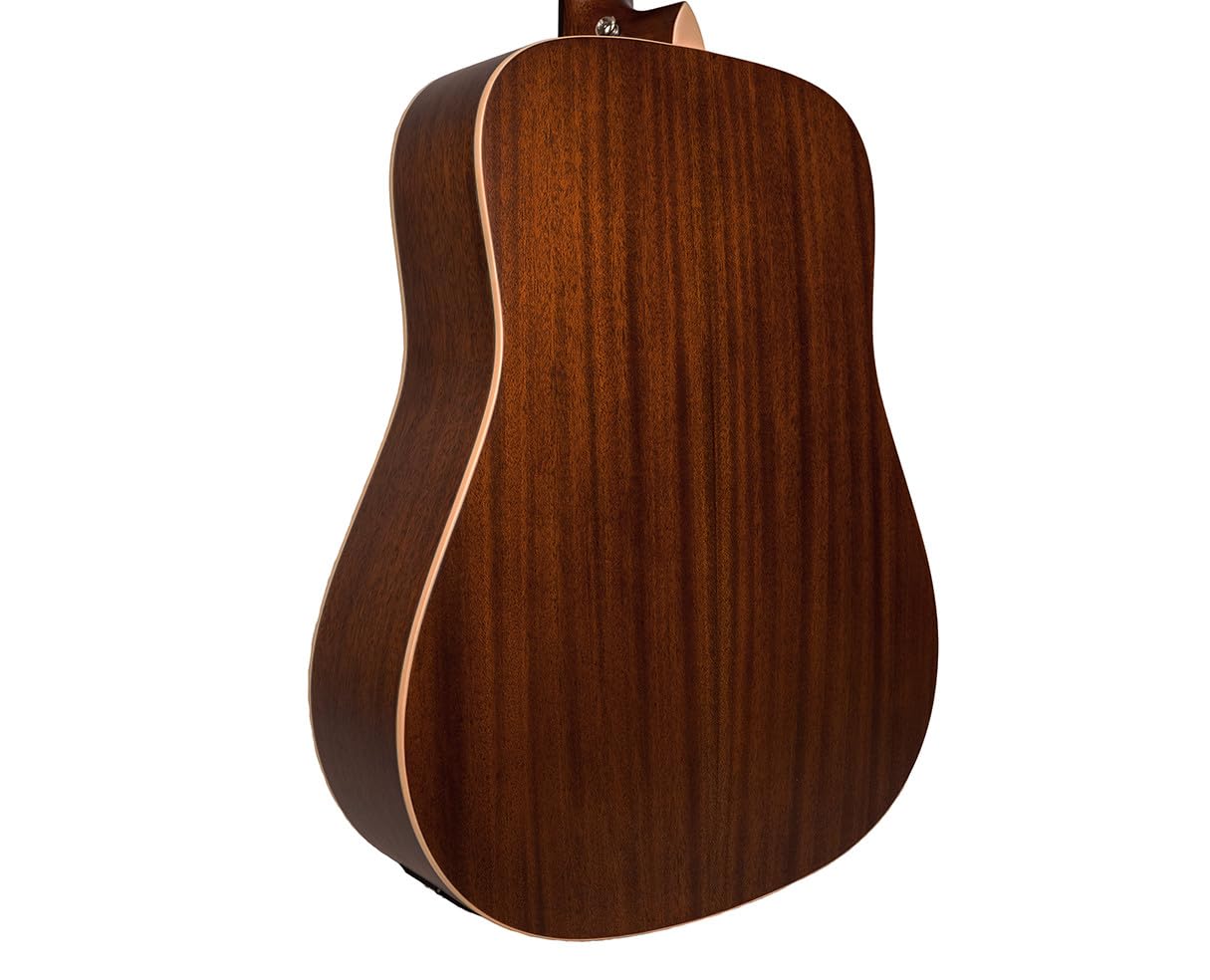 Gold Tone Acoustic-Electric All Solid Wood Guitar with Bag - Satin Natural