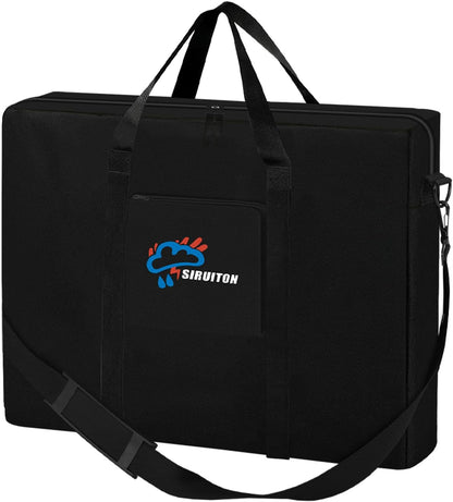 600D 25" 25" x4.7 4FT SIRUITON Folding Table Storage Bag, Portable WaterProof Carry Bag for Folding Picnic/Camp Tables