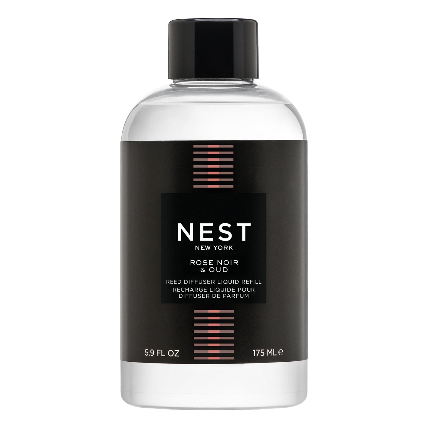 NEST New York Reed Diffuser Liquid Refill, Sicilian Tangerine - 5.9 fl oz - Fragrance for Up to 90 Days - Flame Free