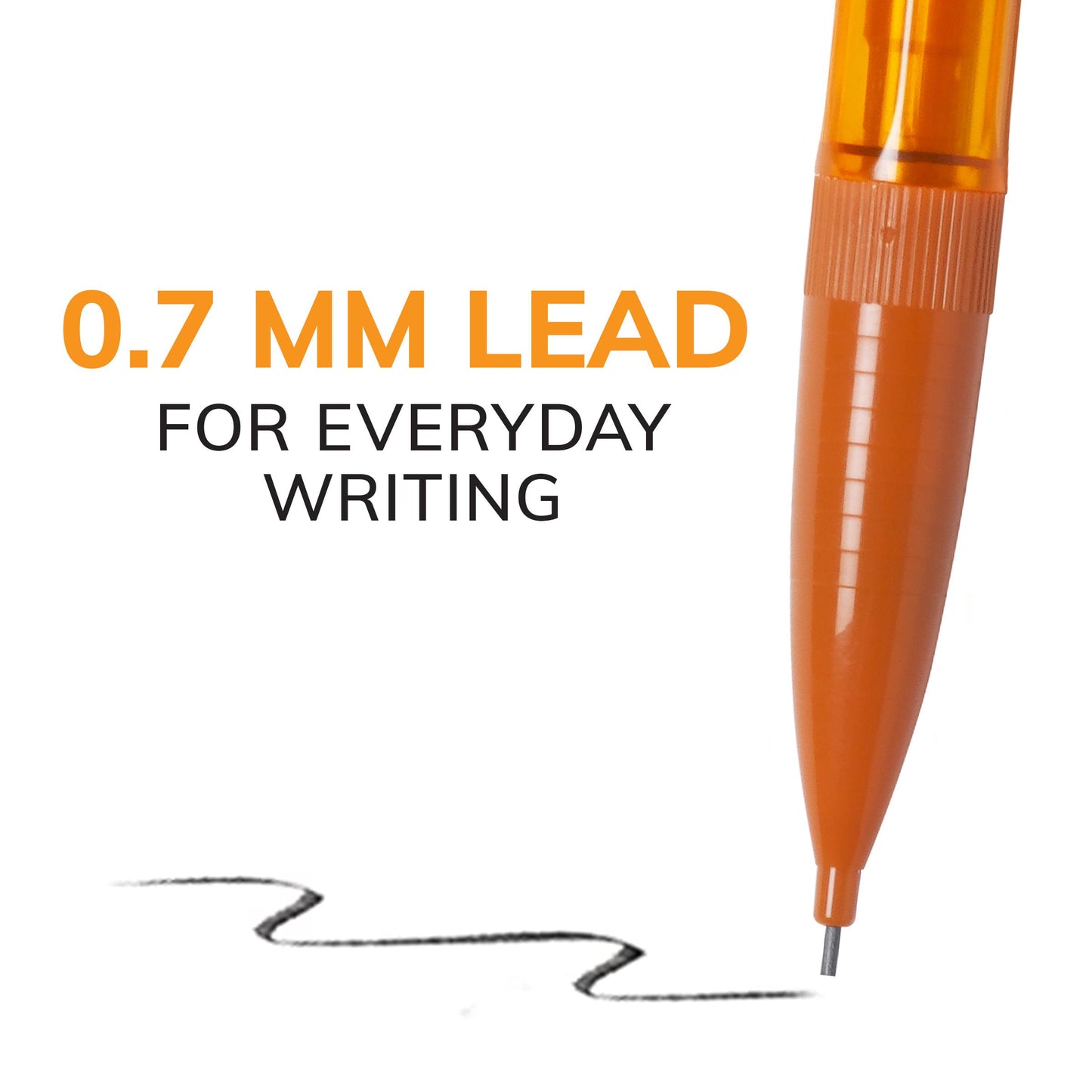 BIC Xtra-Smooth Mechanical Pencil, Color Edition, Medium Point (0.7mm), Perfect For The Classroom & Test Time, 24-Count