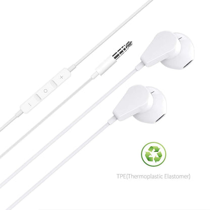 GEEKRIA 3.5mm Wired Earbuds with Mic & Volume Control, Stereo Gaming in-Ear Headphones for PS4, Xbox One, Stadia, Luna, PC, Laptop, Smartphone (White)