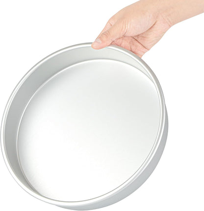 Restaurantware-Met Lux 10 x 2 Inch Straight-Sided Baking Tin, Round Cake Pan for Layer Birthday Cake