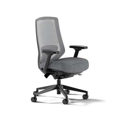Branch Ergonomic Chair Pro - Mesh Office Chair with 14 Points of Adjustment - Height, Depth & Tilt Adjustable - 5D Armrests - Forward Tilt, Smooth Recline, and Lumbar Support - Boulder