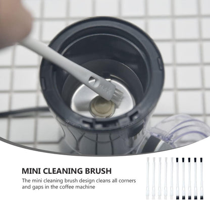 10pcs Razor Brush Cleaning Tool, Electric Shaver Brush, Coffee Grinder Brush, Small Cleaner Brush
