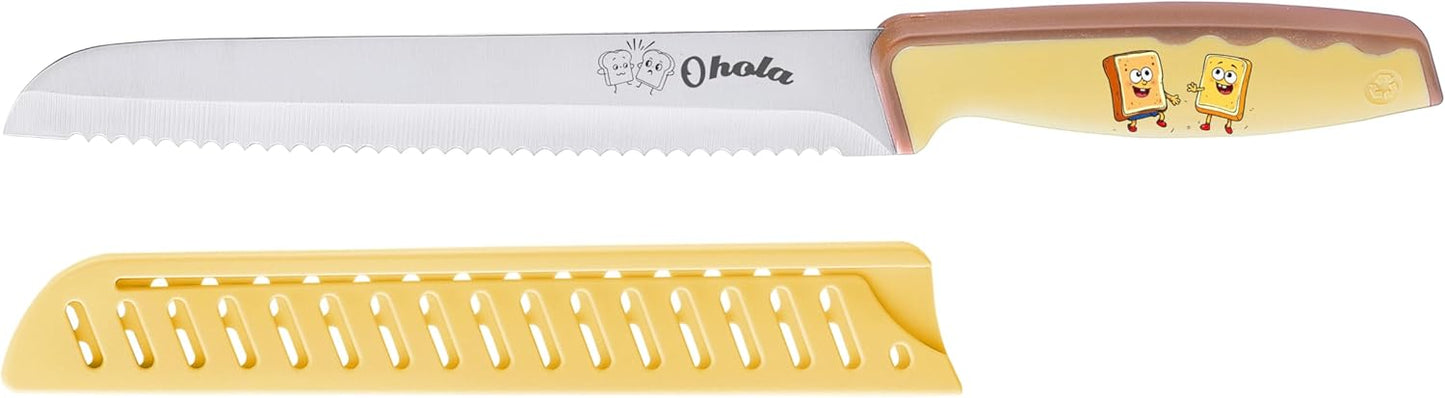 Ohola KITCHEN SUPPLIES 8 inch Bread Knife, Ohola Serrated Bread Knife for Homemade Bread, Bread Cutter for Slicing