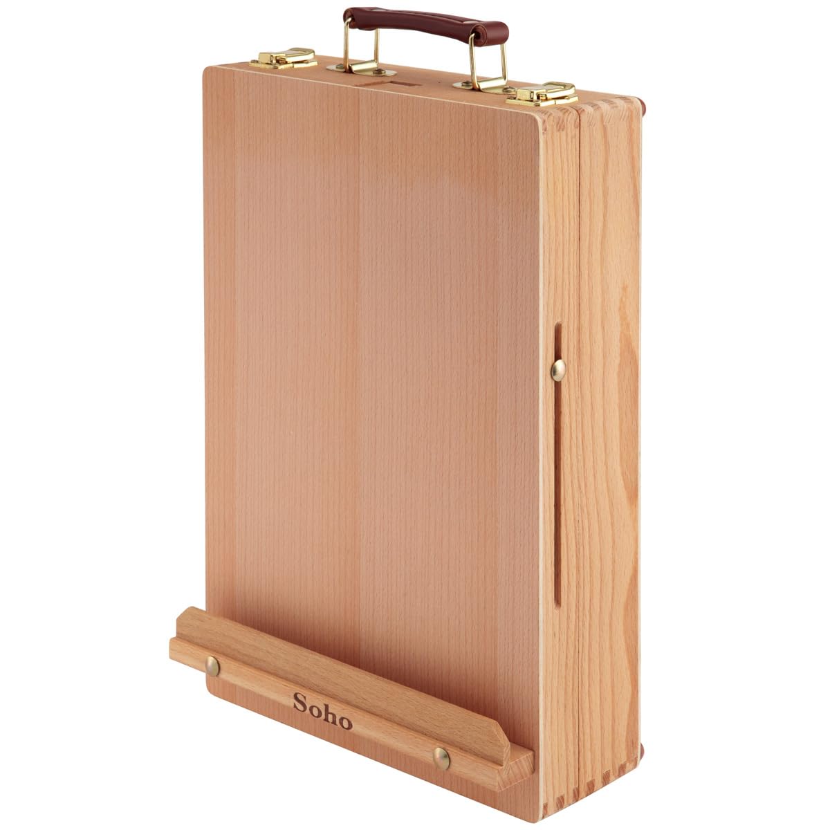 Master Artist Oil Paint Set Includes Wood Art Supply Carrying Case Sketchbox w/Easel