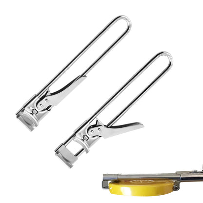 2-Pack Rotating Jar Opener - Adjustable Non-Slip Handheld Can Opener, Bottle Cap Lifter & Jar Lid Remover Tool for Seniors, Weak Hands - Ergonomic Kitchen Gadget for Tight Lids, Pickles, Mason Jars