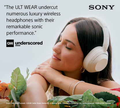 Sony ULT WEAR Over-Ear Noise Canceling Bluetooth Headphones with Alexa Built-in, Comfortable Design, 30-Hour Battery, Massive Bass, & Signature Noise Canceling Found in 1000X Series, Black