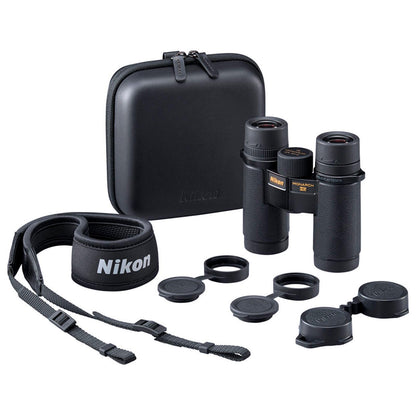 Nikon Monarch HG 8x30mm Binocular - Wide Field of View, Multicoated Optics, High-Definition Viewing - Lightweight Waterproof Fogproof Outdoor Nature Observation Binoculars (16575)