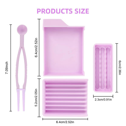 MVRPOWER Bead Kit for Perler with 5mm Beads Storage Box, Double-Needle Tweezer & Aligner Tray for Effortless Crafting