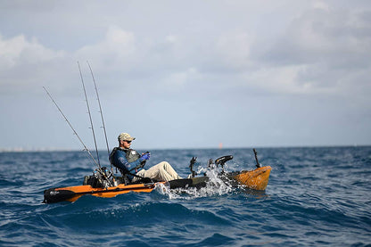 Old Town Sportsman AutoPilot 120 Motorized Fishing Kayak with Minn Kota Trolling Motor (Ember Camo)