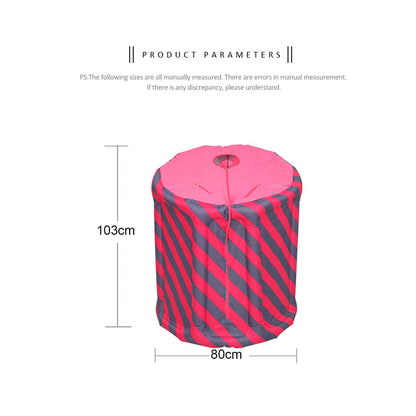 Folding Tent Full Body Spa Upgrade 1.5L/2L Steamer Spa Sauna Full Sauna Weight Loss Detox Therapy for SPA Beauty Salon and Home Use (Portable Sauna Tent 1.5L)