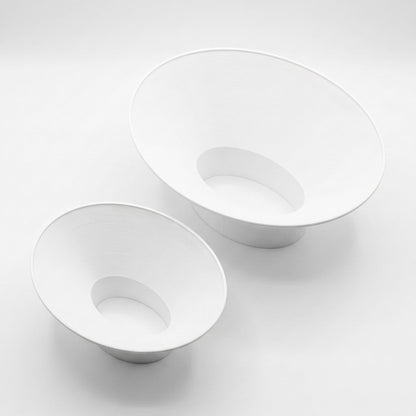 Sai Workshop 2-Piece Oval Funnel Set, Wife-Approved Mess-Free Food Prep Adaptor (Fits 6" & 10" Vacuum Sealer Bags), Unique Kitchen Gadget Gifts for Mom