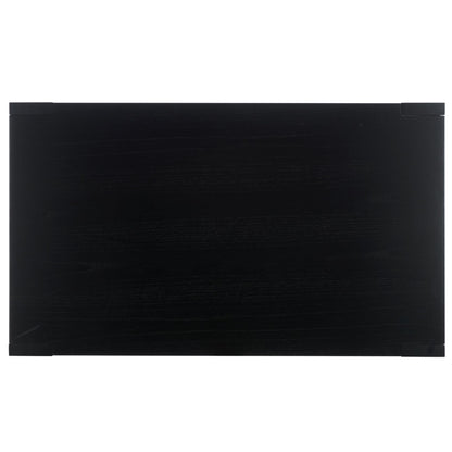 SAFAVIEH Couture Collection Nikole Black Rectangle Coffee Table