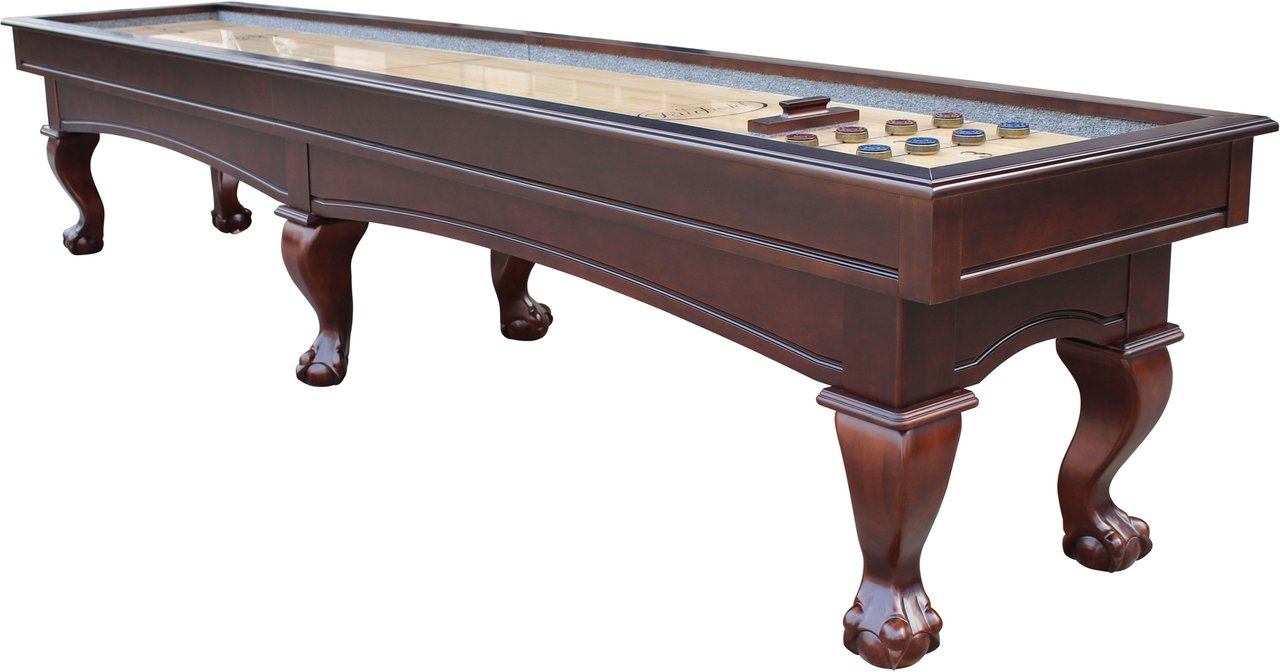 Playcraft Charles River 12' Espresso Pro-Style Shuffleboard Table